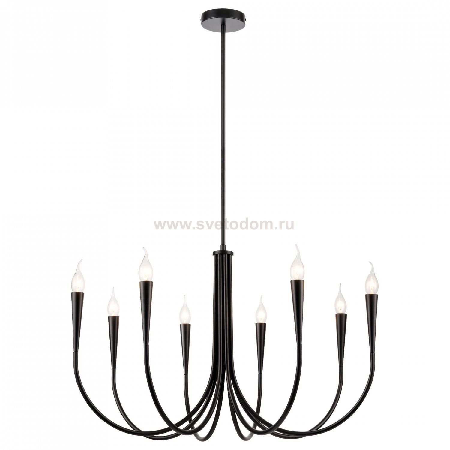 368-023-08 VELANTE Классический стиль светильник подвесной, E14, 8x40W