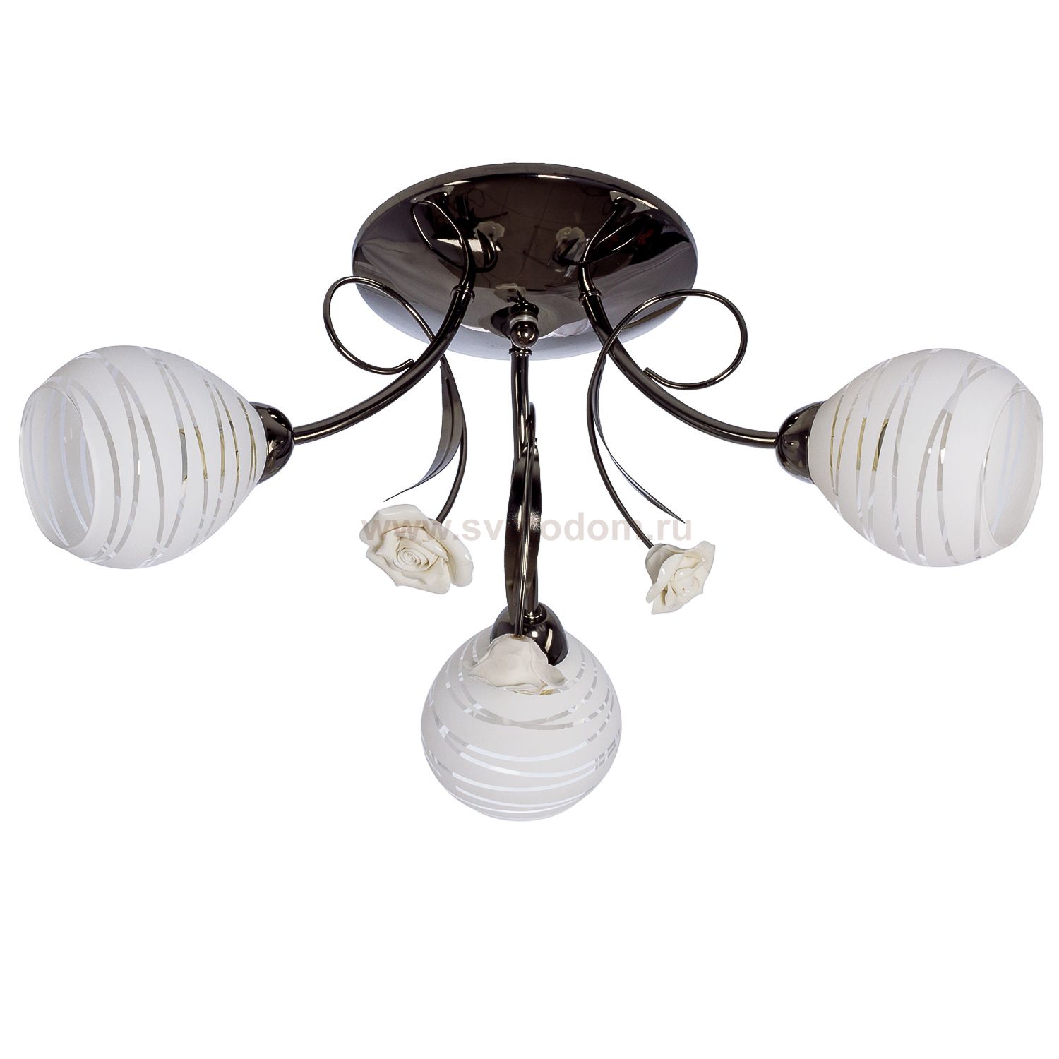 Люстра классическая Экономсвет 36869/3AN WT CL