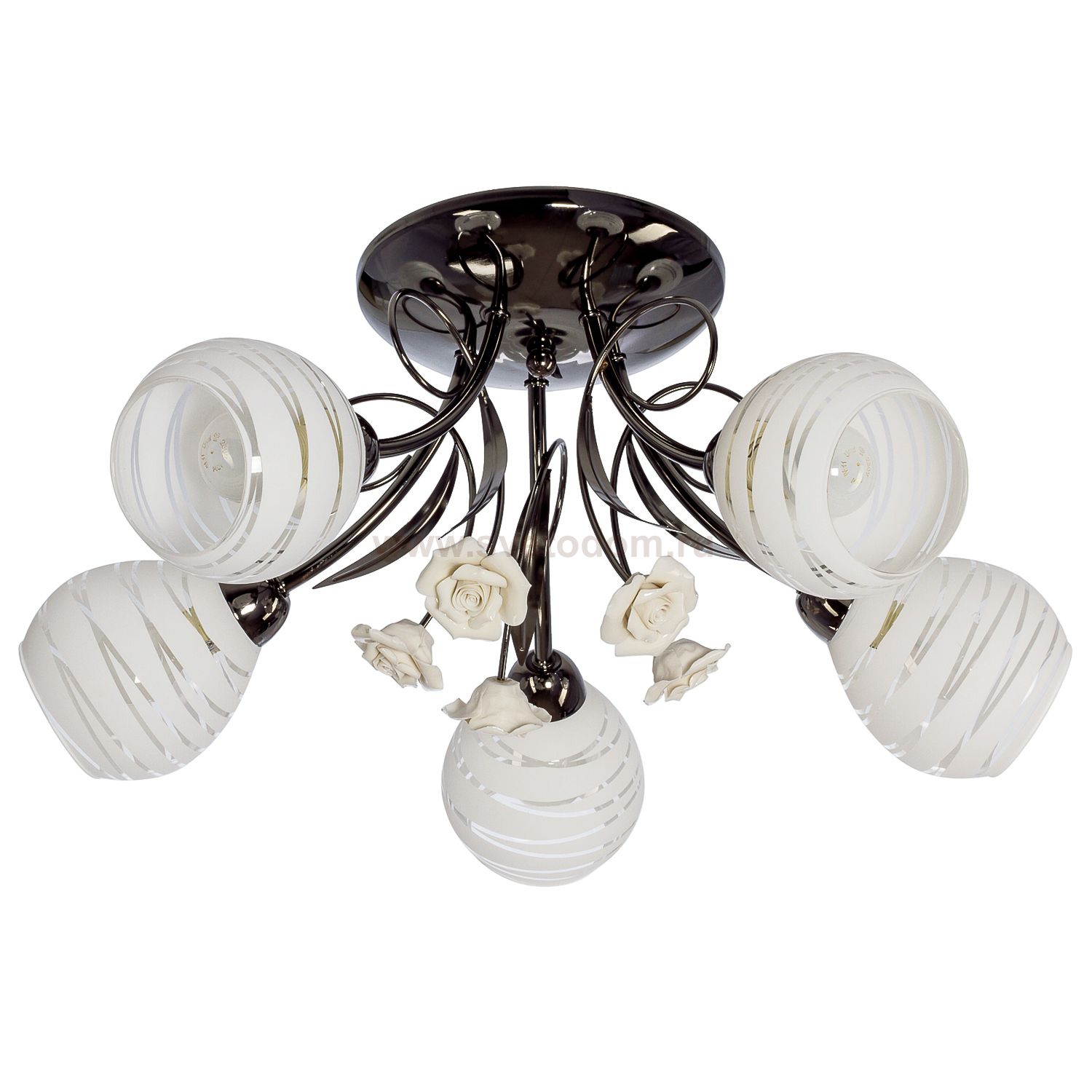 Люстра классическая Экономсвет 36869/5AN WT CL