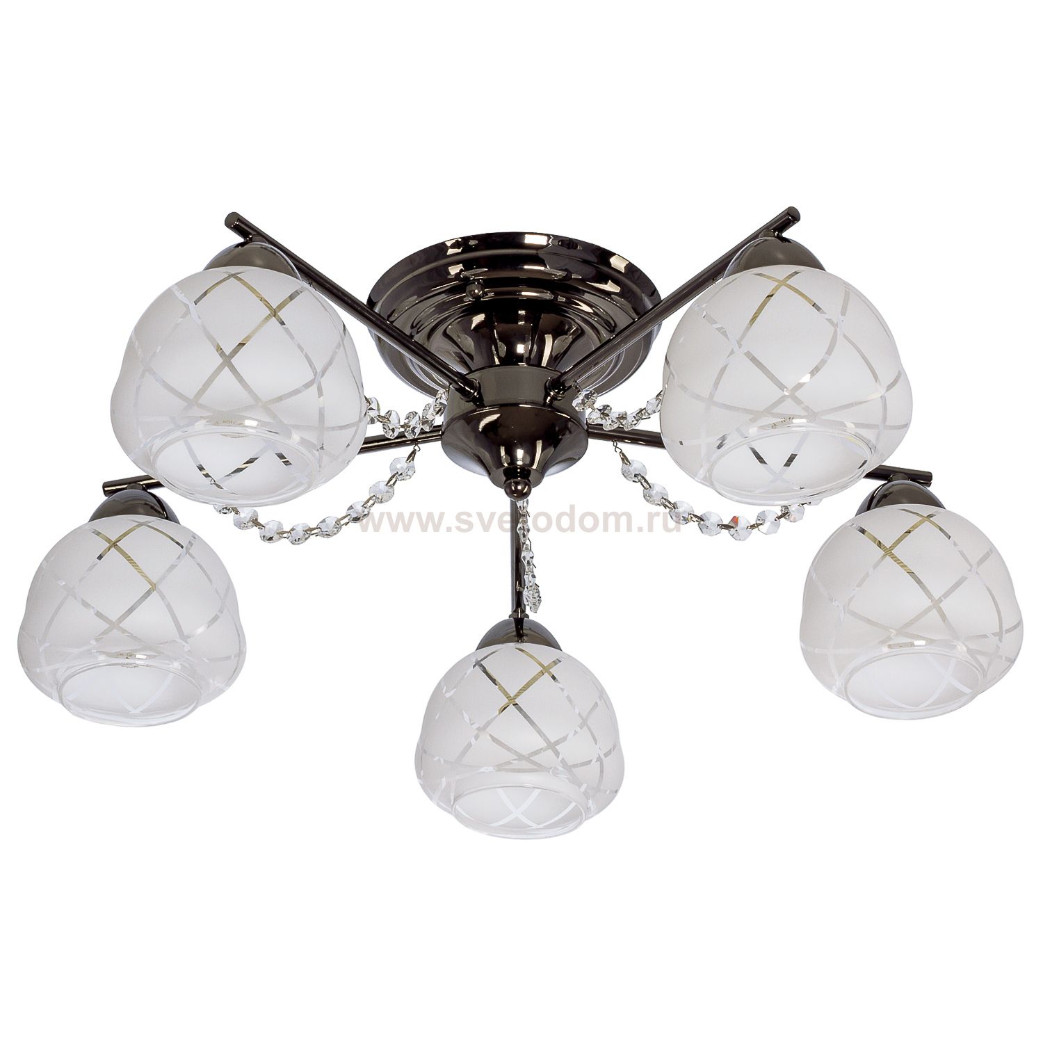 Потолочный светильник Экономсвет 36874/5AN WT CL