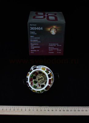 Встраиваемый светильник стиля тиффани Novotech 369464 VITRAGE