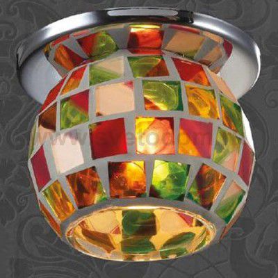 Встраиваемый светильник стиля тиффани Novotech 369464 VITRAGE