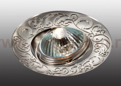 Стандартный встраиваемый поворотный светильник Novotech 369643 HENNA