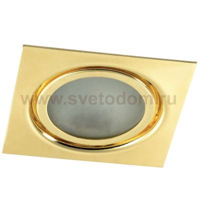 Точечный встраиваемый светильник Novotech 369653 FLAT