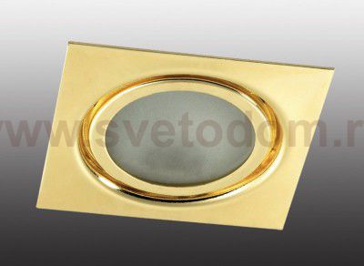 Точечный встраиваемый светильник Novotech 369653 FLAT