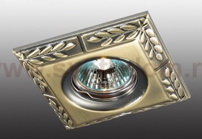 Точечный встраиваемый светильник Novotech 369661 BRANCH