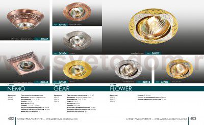 Точечный встраиваемый светильник Novotech 369667 NEMO