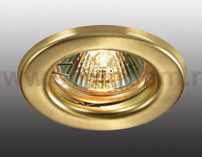 Встраиваемый неповоротный светильник Novotech 369704 CLASSIC