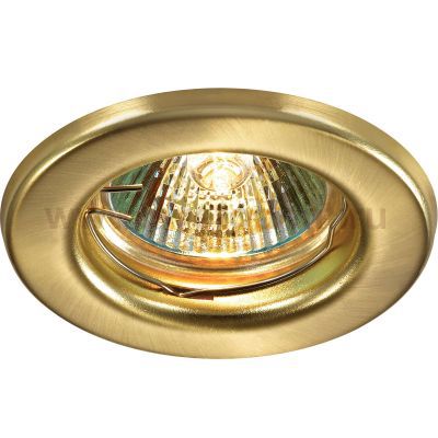 Встраиваемый неповоротный светильник Novotech 369704 CLASSIC