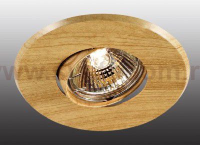 Точечный встраиваемый светильник Novotech 369709 WOOD