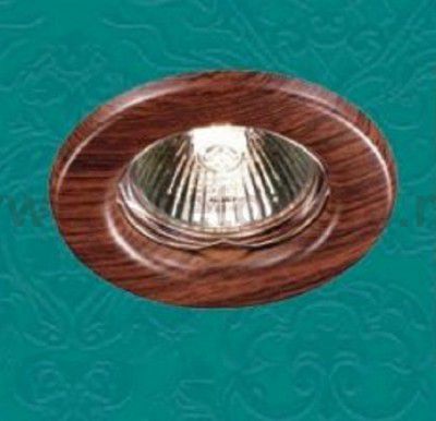 Встраиваемый неповоротный светильник Novotech 369714 WOOD