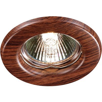 Встраиваемый неповоротный светильник Novotech 369714 WOOD