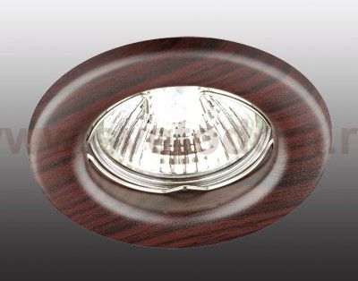 Встраиваемый неповоротный светильник Novotech 369715 WOOD