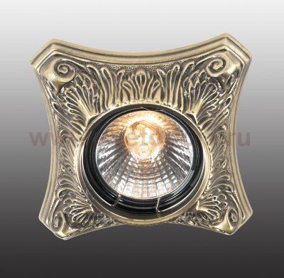 Точечный встраиваемый светильник Novotech 369849 VINTAGE