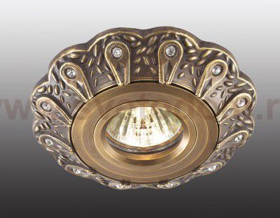 Точечный встраиваемый светильник Novotech 369936 VINTAGE