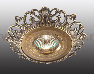 Точечный встраиваемый светильник Novotech 369939 VINTAGE