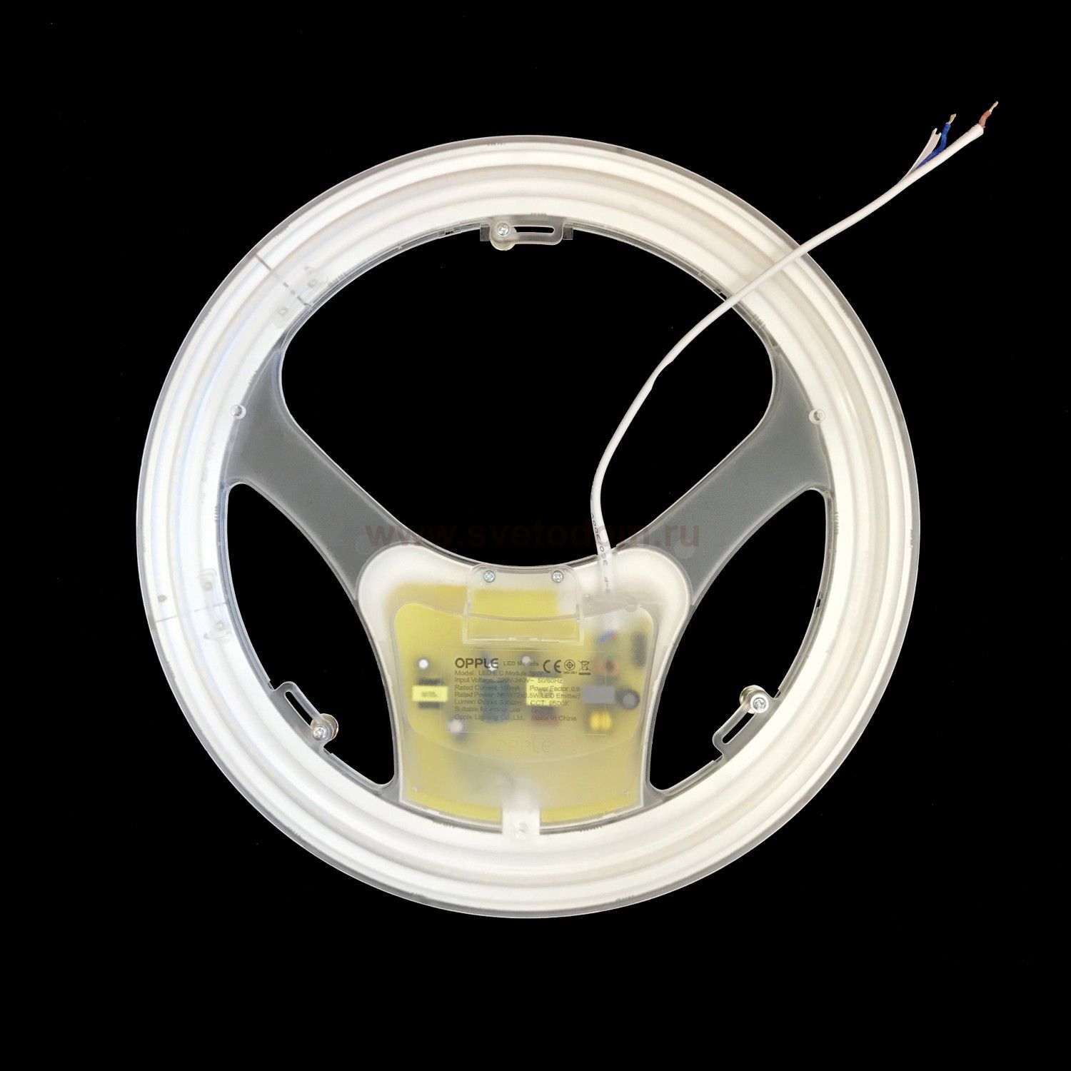 Лампа кольцевая LED E C 36W 4000K module Opple