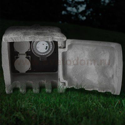 Розетка уличная с таймером Globo 37001-2Z