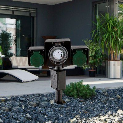 Розетка уличная с таймером Globo 37008-2Z