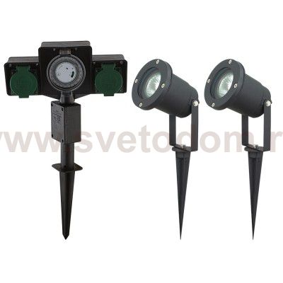 Розетка уличная с таймером Globo 37008-2Z