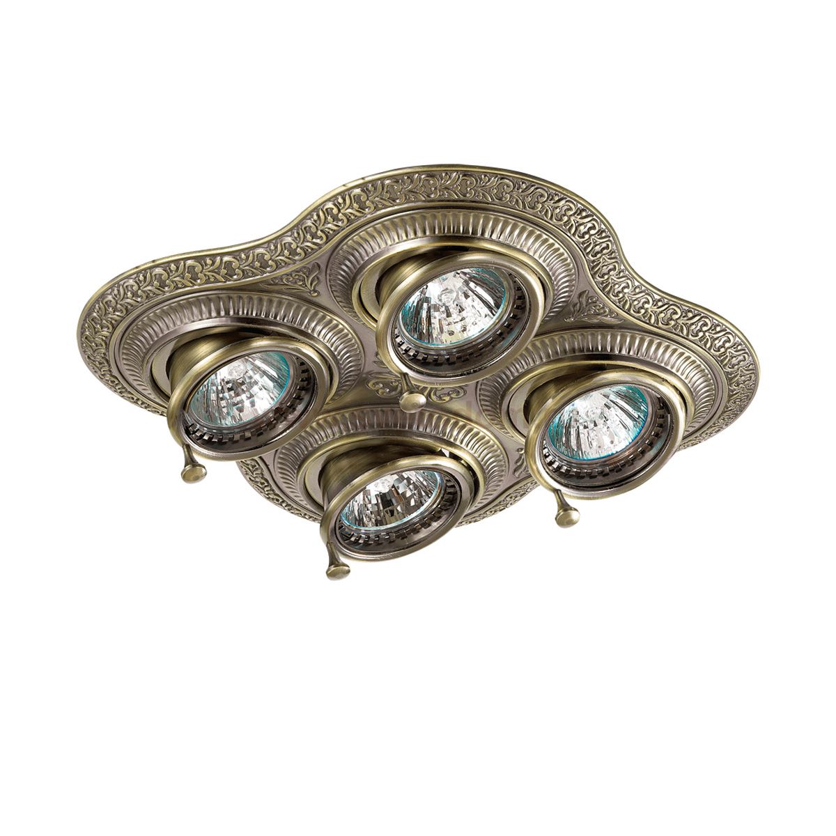 Декоративный встраиваемый поворотный светильник Novotech 370178 VINTAGE