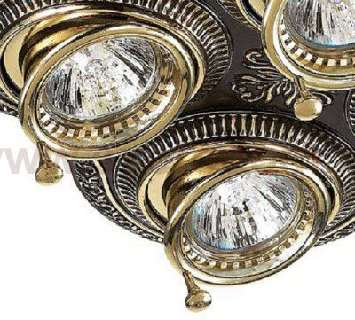 Декоративный встраиваемый поворотный светильник Novotech 370180 VINTAGE