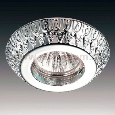 Стандартный встраиваемый неповоротный светильник Novotech 370246 FORZA