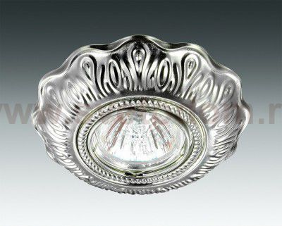 Стандартный встраиваемый неповоротный светильник Novotech 370259 FORZA