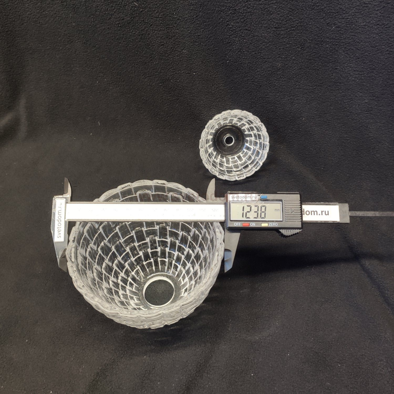 Плафон стекло большое+малое 120*105мм E14 Lumion 3704 JACKIE