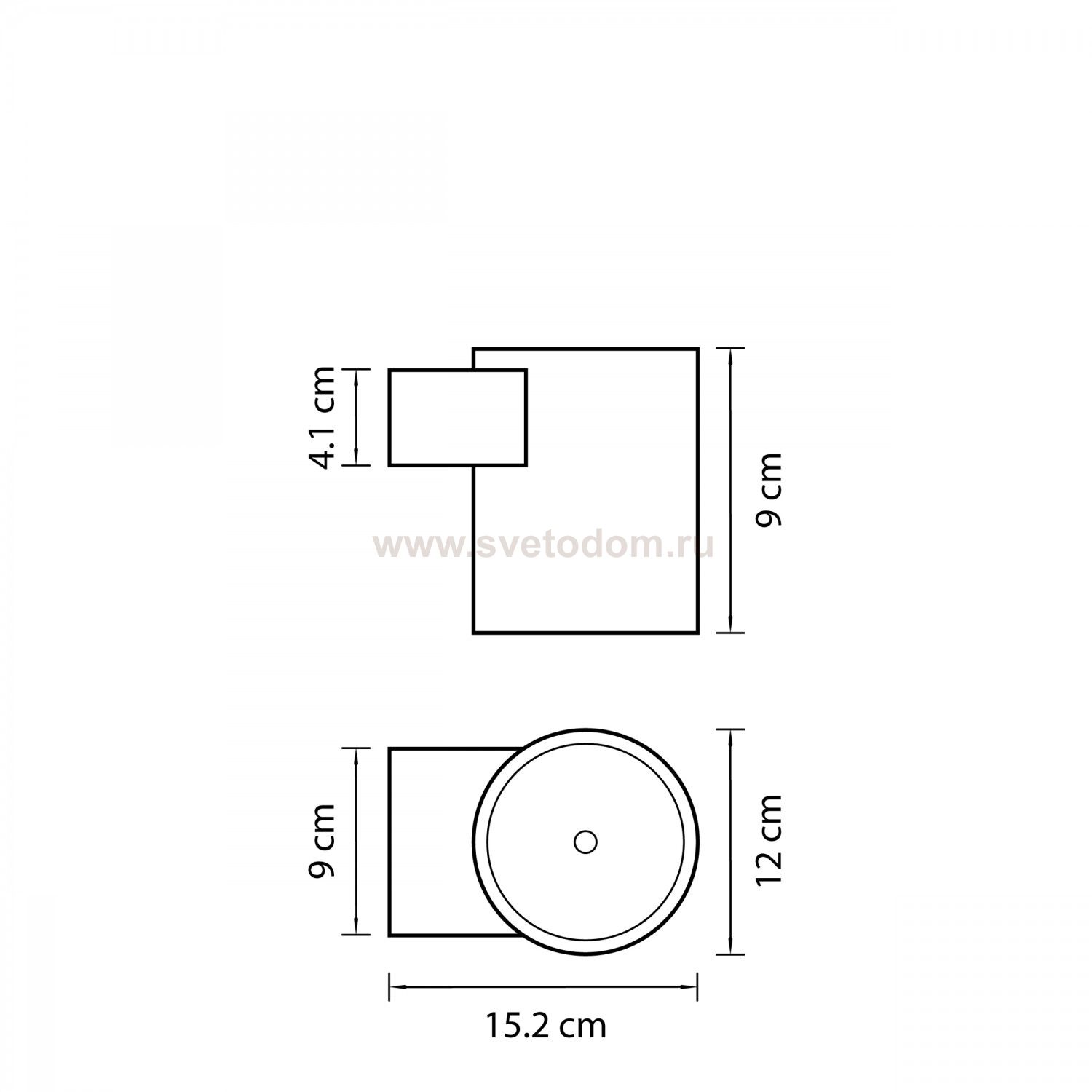 Светильник светодиодный уличный настенный Lightstar 370672 Paro