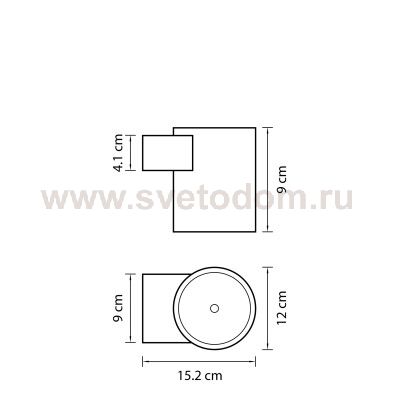 Светильник светодиодный уличный настенный Lightstar 370674 Paro