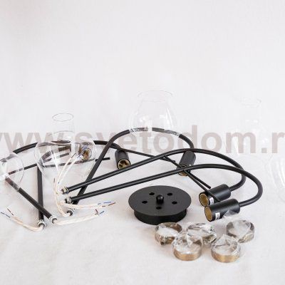 Люстра потолочная Lumion 3708/5C ILONA