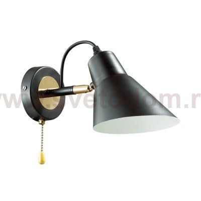 Светильник настенный бра c выключателем Lumion 3709/1W NAOMI