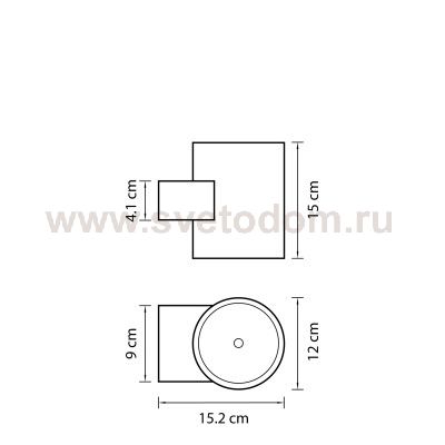 Светильник светодиодный уличный настенный Lightstar 371672 Paro
