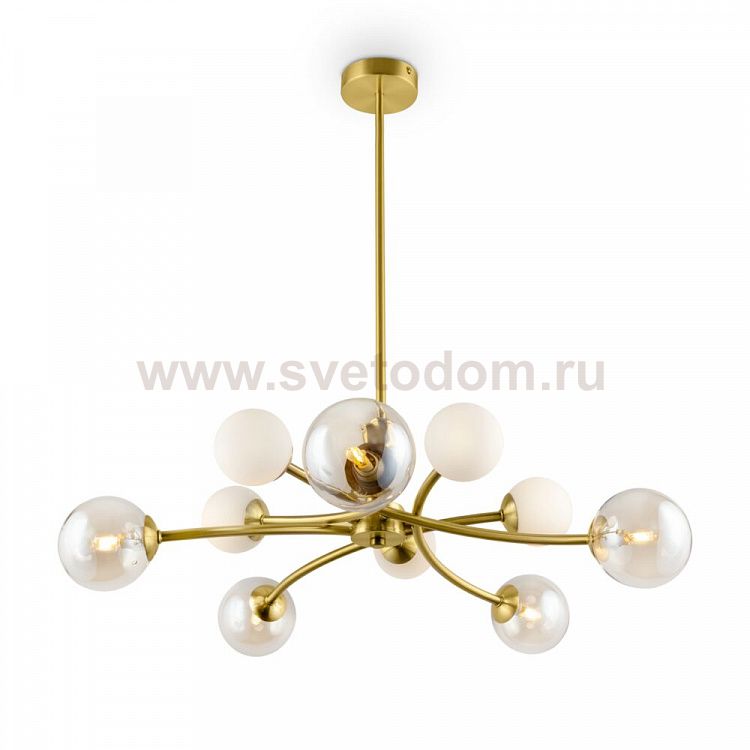 Люстра на штанге Freya FR5116PL-10BS Bethany