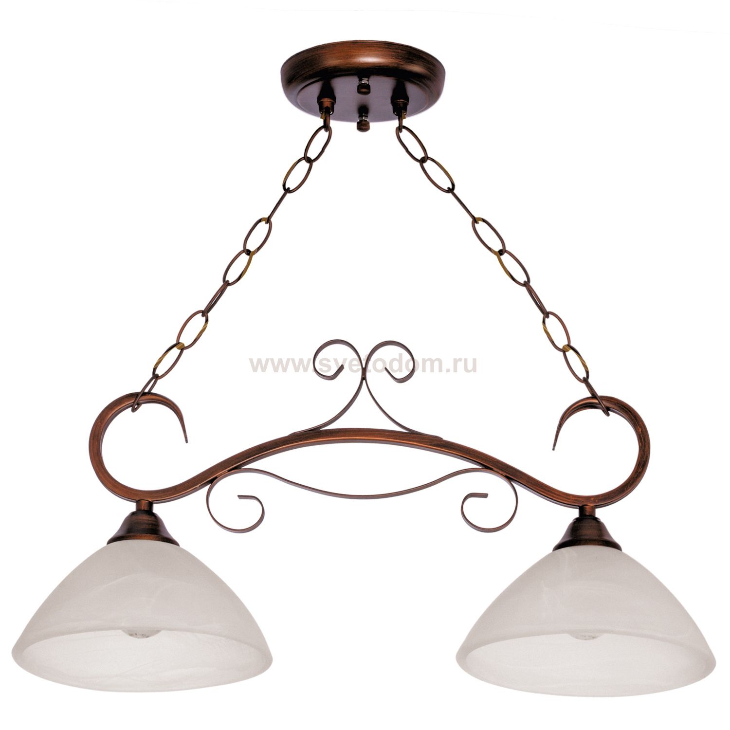 Подвесной светильник Экономсвет 3737/2PG+WT