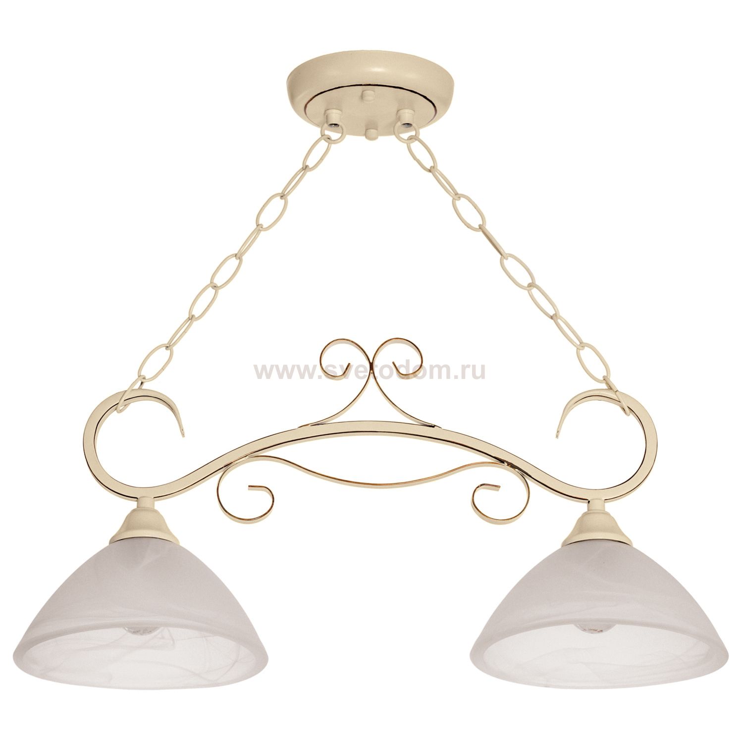Подвесной светильник Экономсвет 3737/2YG+WT