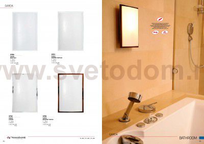 Светильник настенно-потолочный Nowodvorski GARDA I 3755