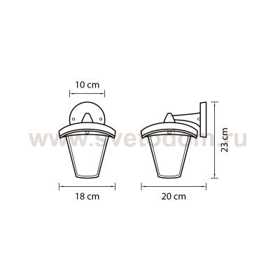 Светильник светодиодный уличный настенный Lightstar 375680 Lampione