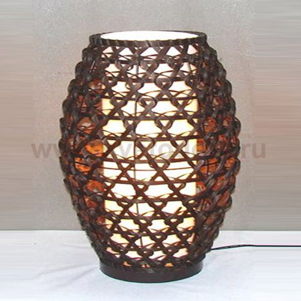 Настольная лампа Mw light 376031801 Ротанг