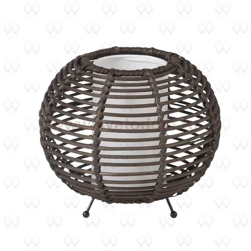 Настольная лампа Mw light 376035101 Ротанг