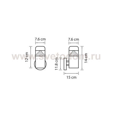 Светильник светодиодный уличный Lightstar 376617 Raggio