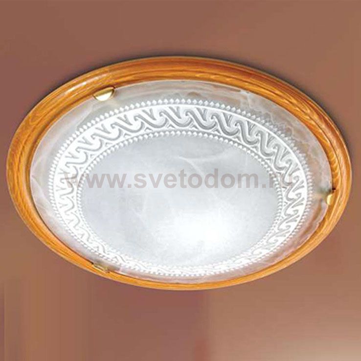 Cветильник Сонекс 376 FB06 дуб/золото