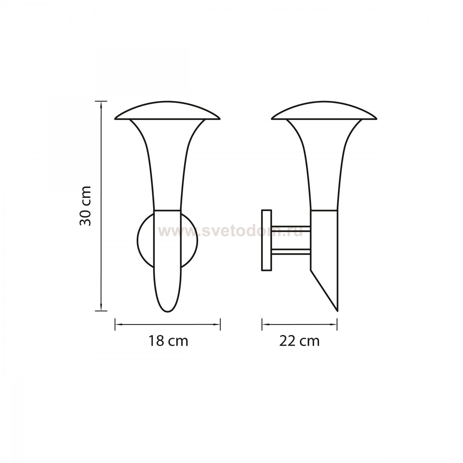 Светильник светодиодный уличный Lightstar 378647 Arroto