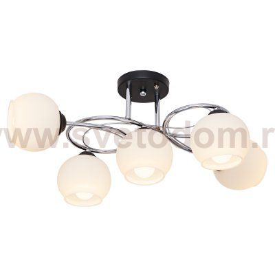 Потолочный светильник Экономсвет 380/5CR+BK WT