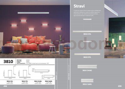 Настенный светильник Odeon light 3810/16WL STRAVI