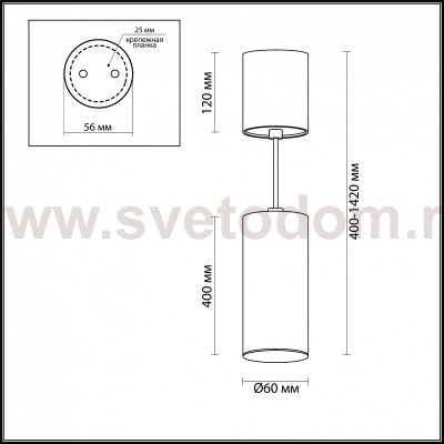 Накладной / подвесной 