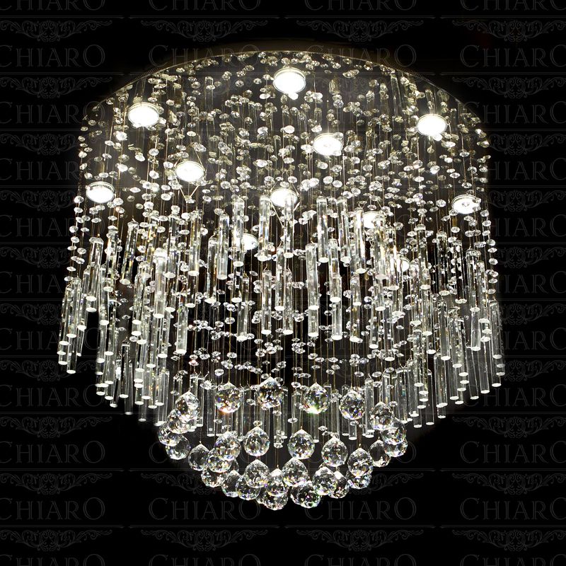 Хрустальная люстра Chiaro 384010813 Каскад