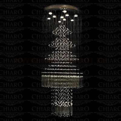 Хрустальная люстра Chiaro 384012510 Каскад