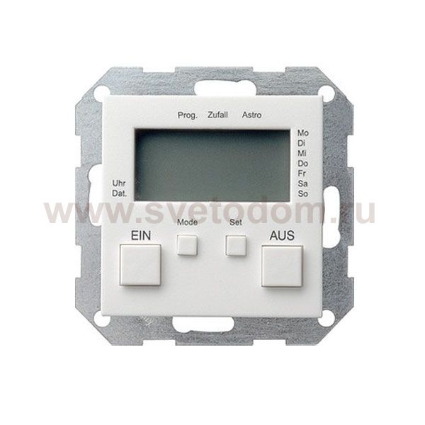 Gira S-55 Бел глянц Таймер электронный (G38503)